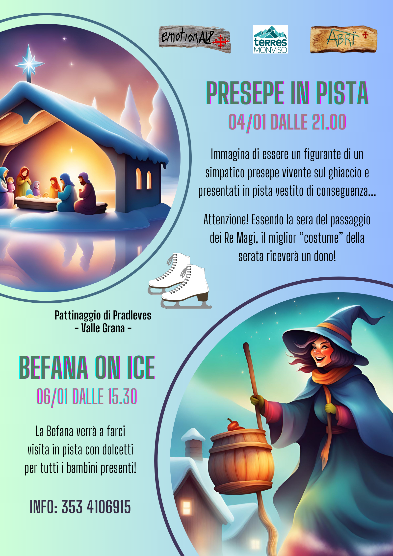 Eventi 2024-25 PISTA bambini pradleves