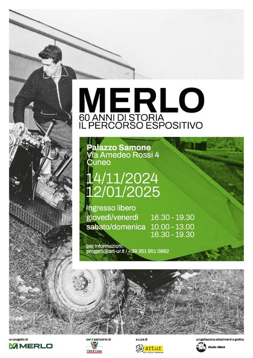 merlo 60 anni mostra cuneo