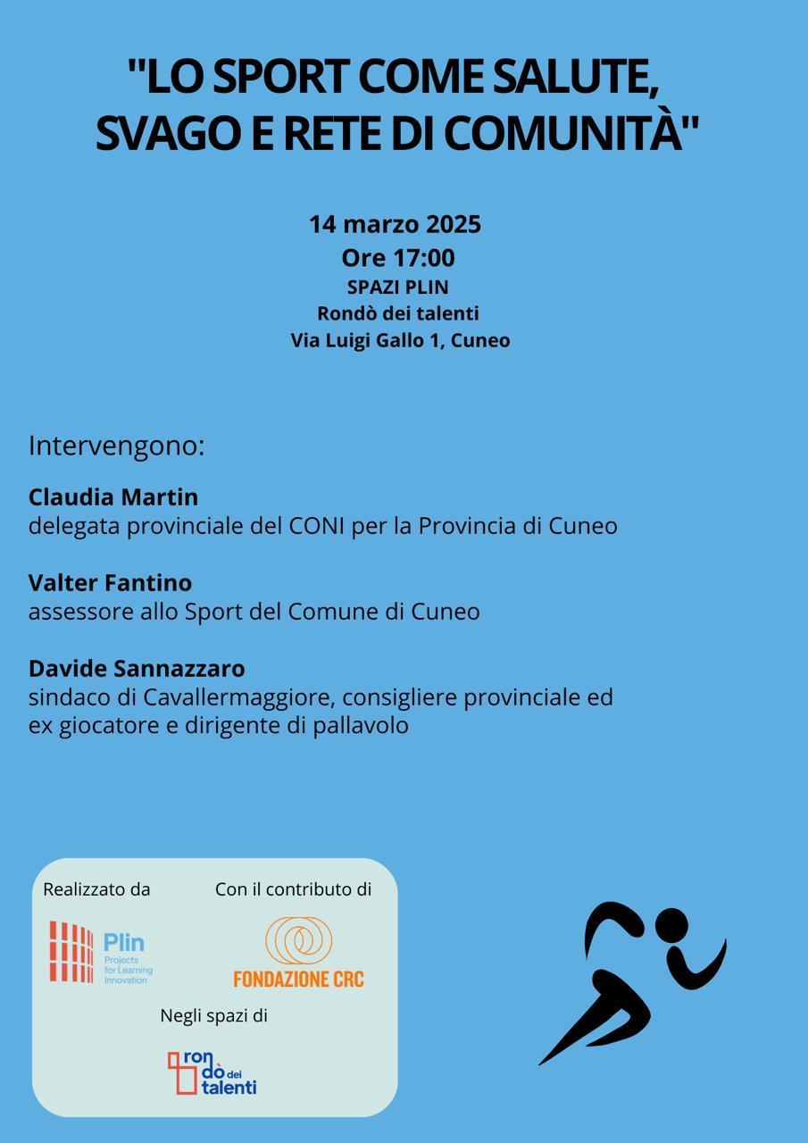 Lo sport come salute, svago e rete di comunità