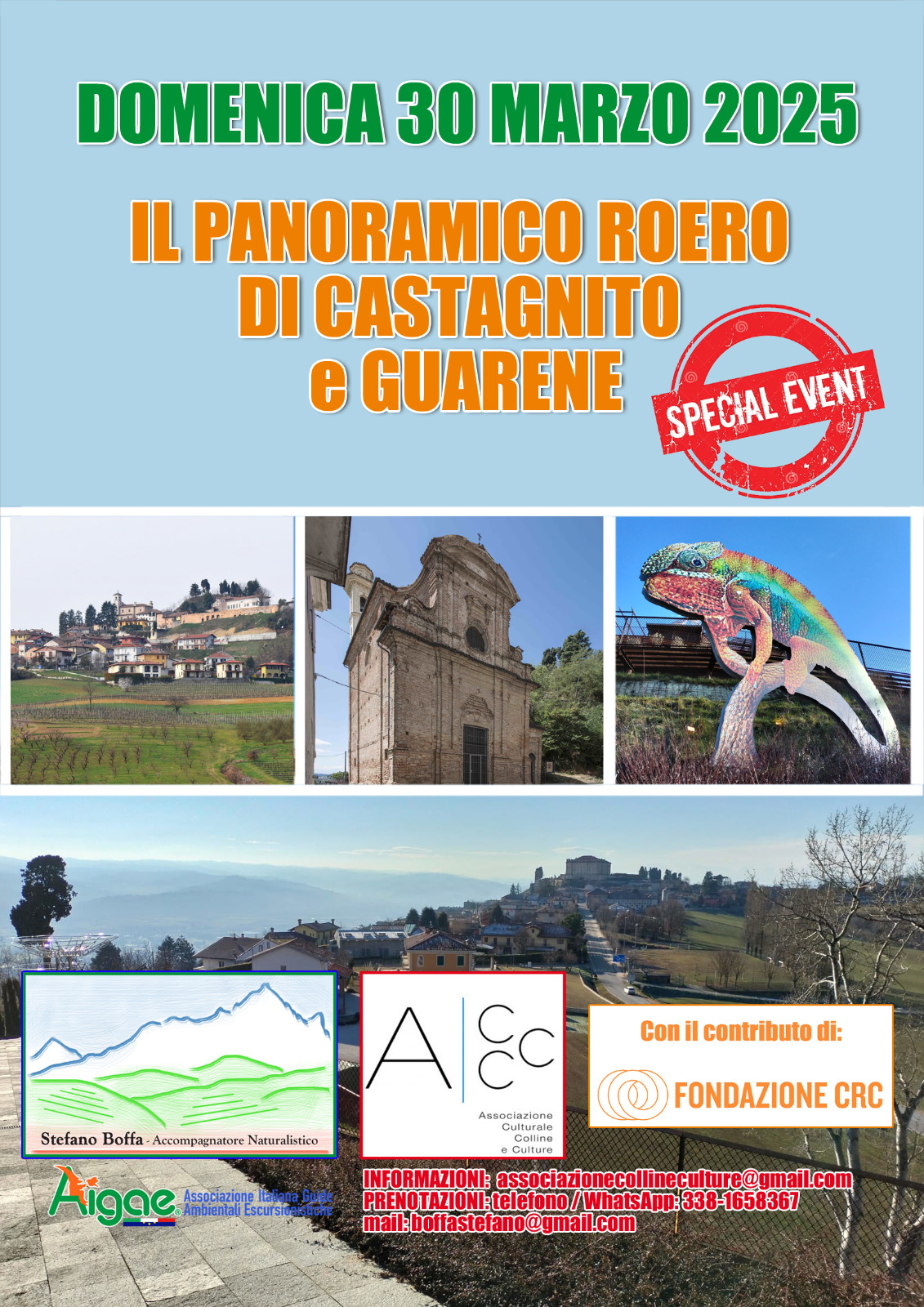 Evento Easy Trek domenica 30 marzo 2025