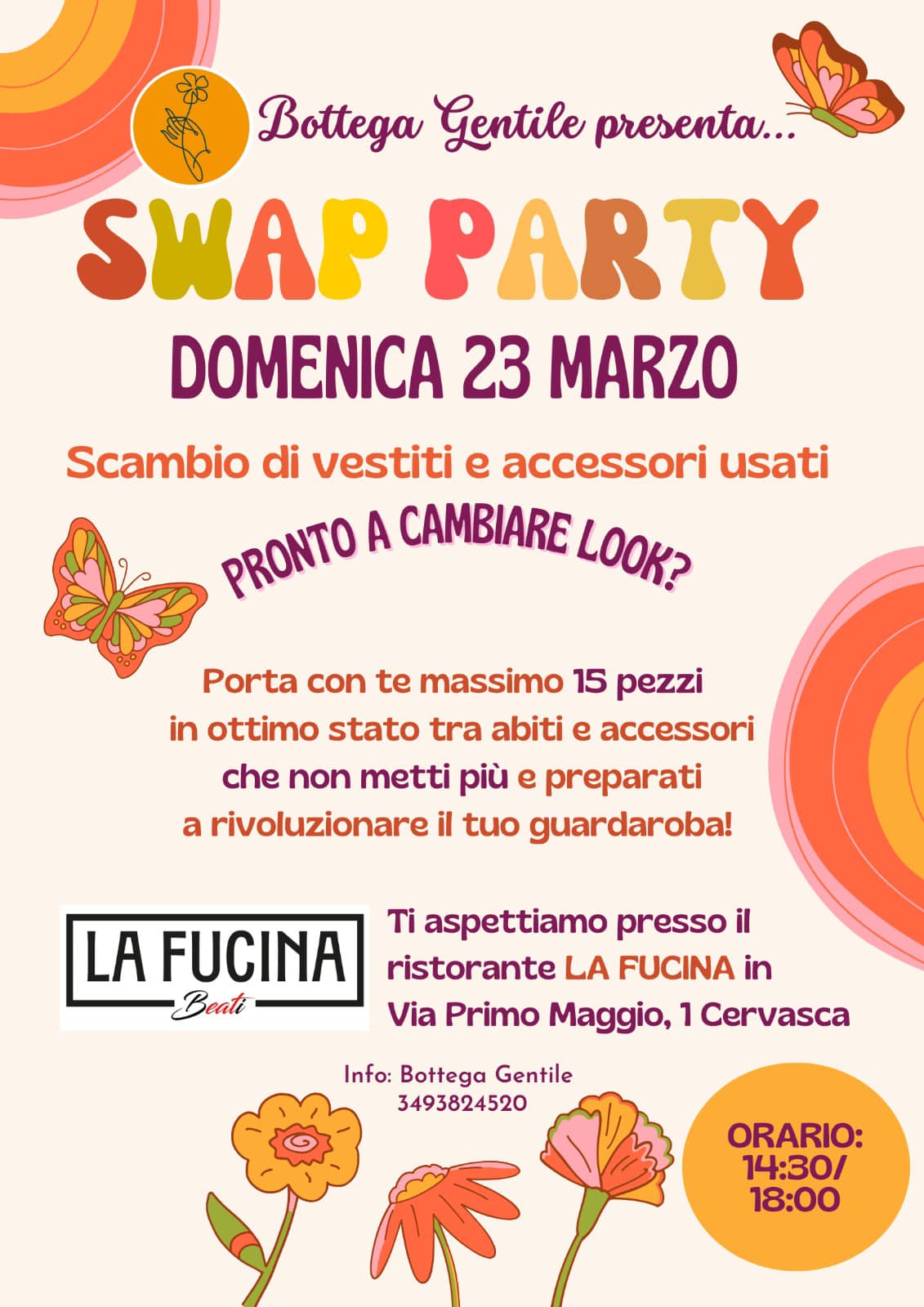 Swap Party- rivoluziona il tuo guardaroba!