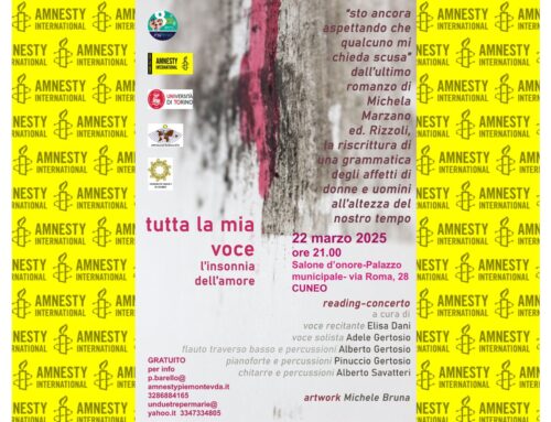 8 marzo è tutto l’anno, con Antenna Amnesty International Cuneo