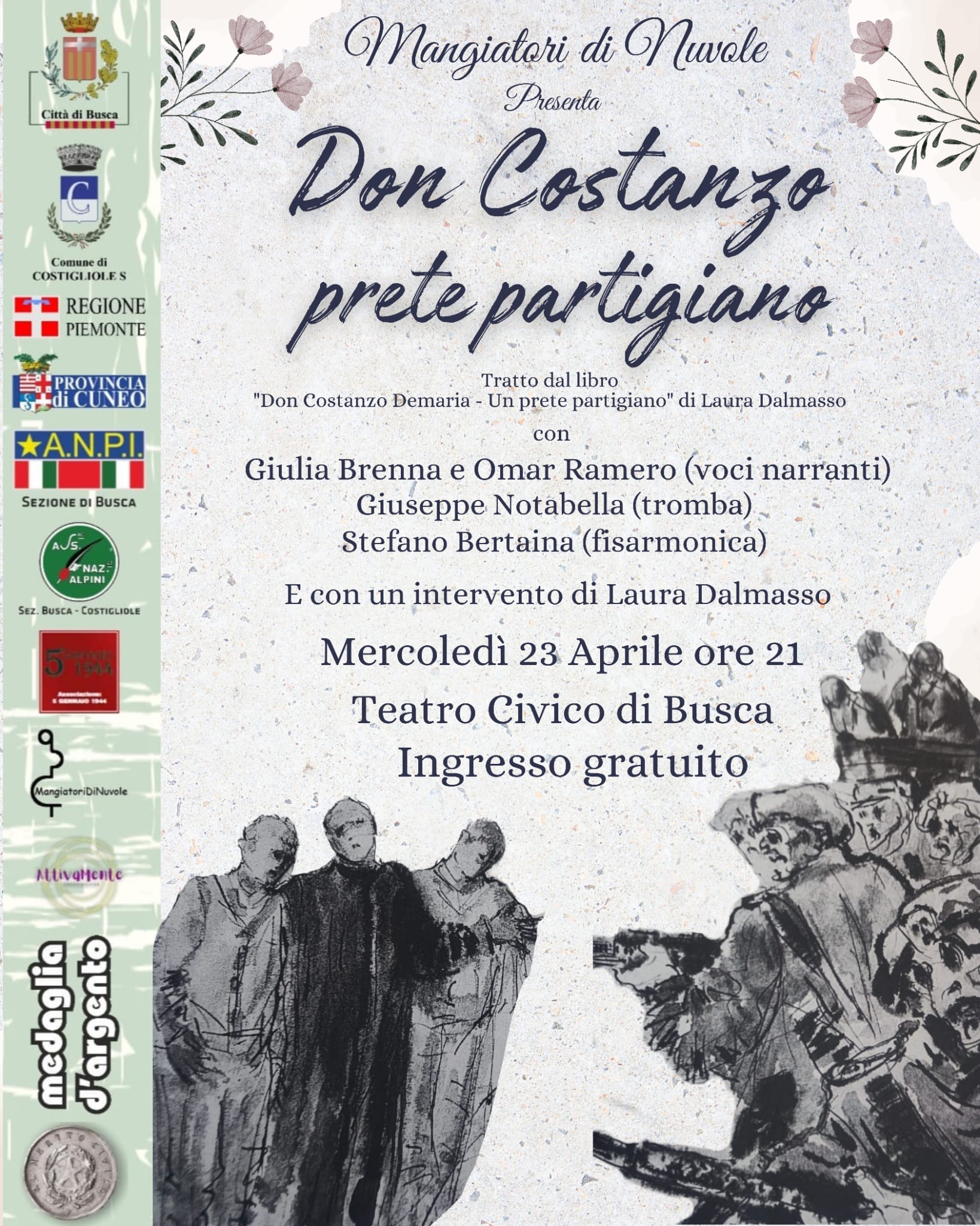 Don Costanzo - prete partigiano busca
