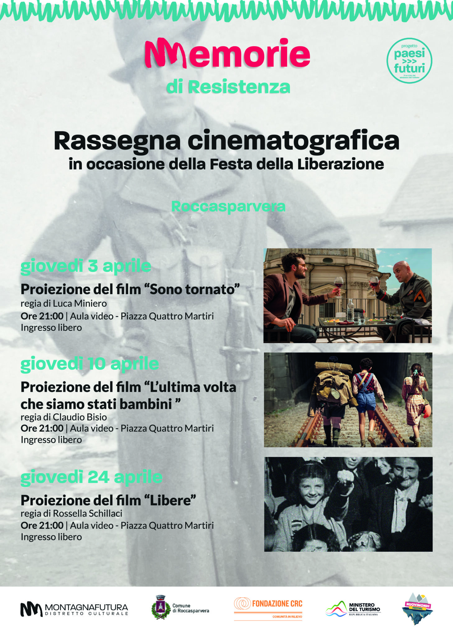 Rassegna Cinematografica per la Festa della Liberazione