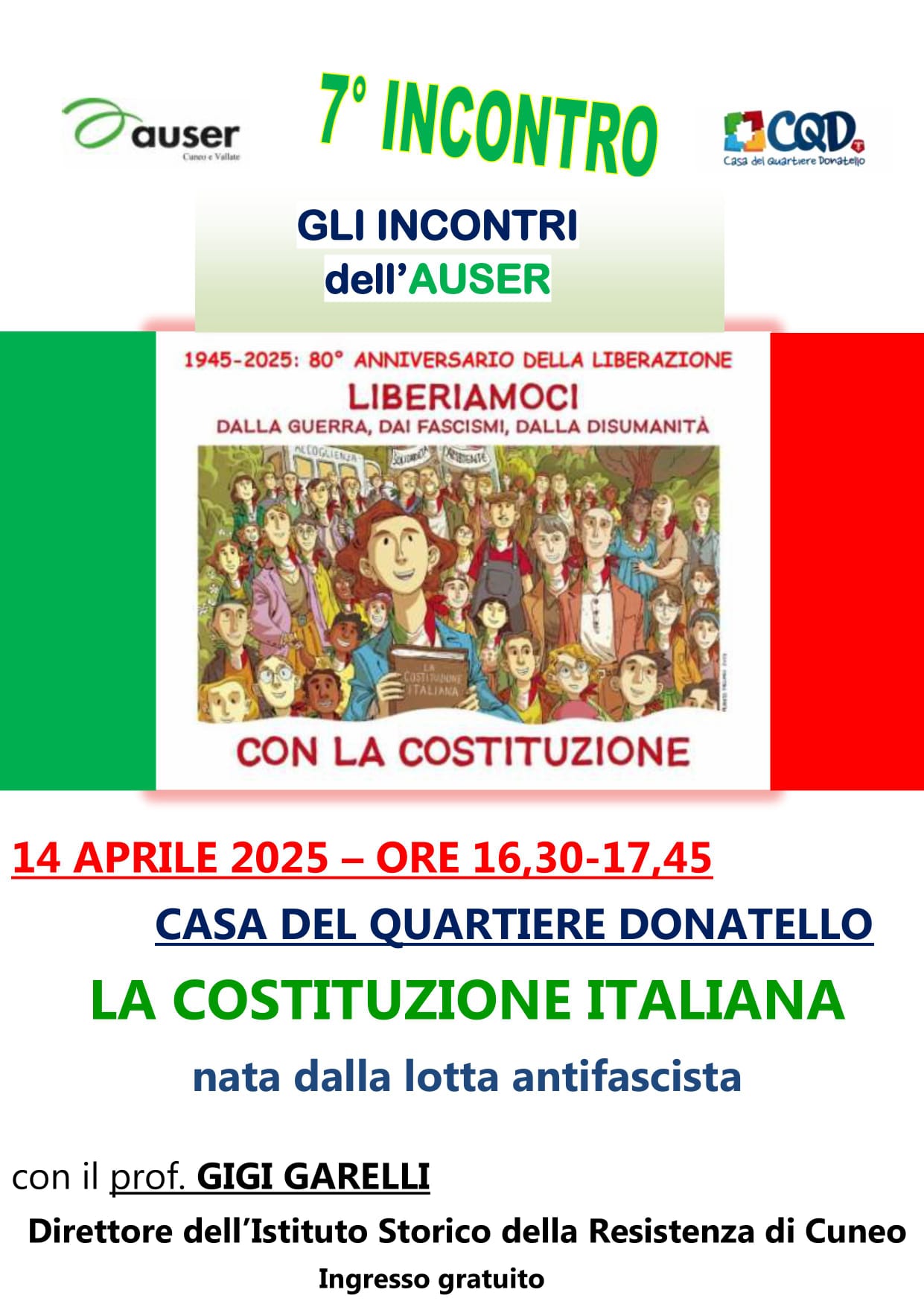 la costituzione italiana auser cuneo