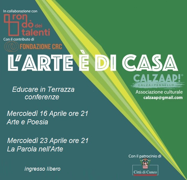“Abitare la casa” ideata dall’associazione Calzaap in collaborazione col Rondò dei Talenti per “ Educare in terrazza”.