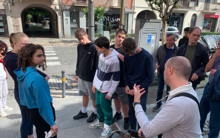 A lezione contro le barriere architettoniche a Savigliano