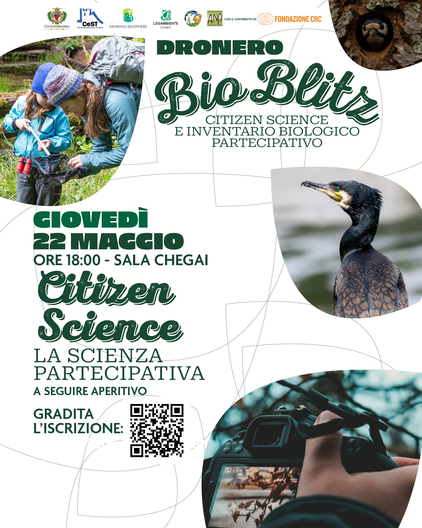 bioblitz dronero 22 maggio