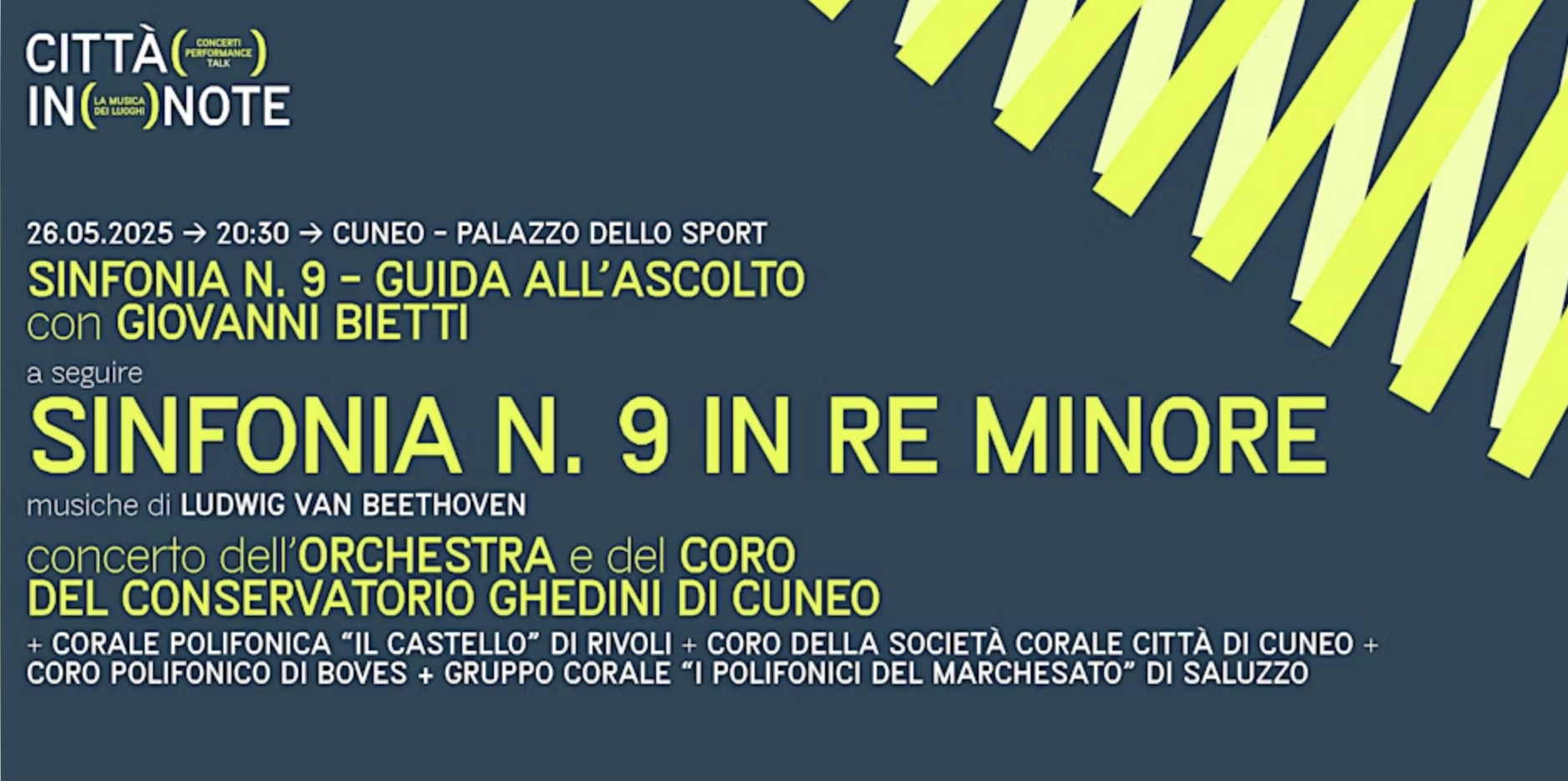 Città in note cuneo