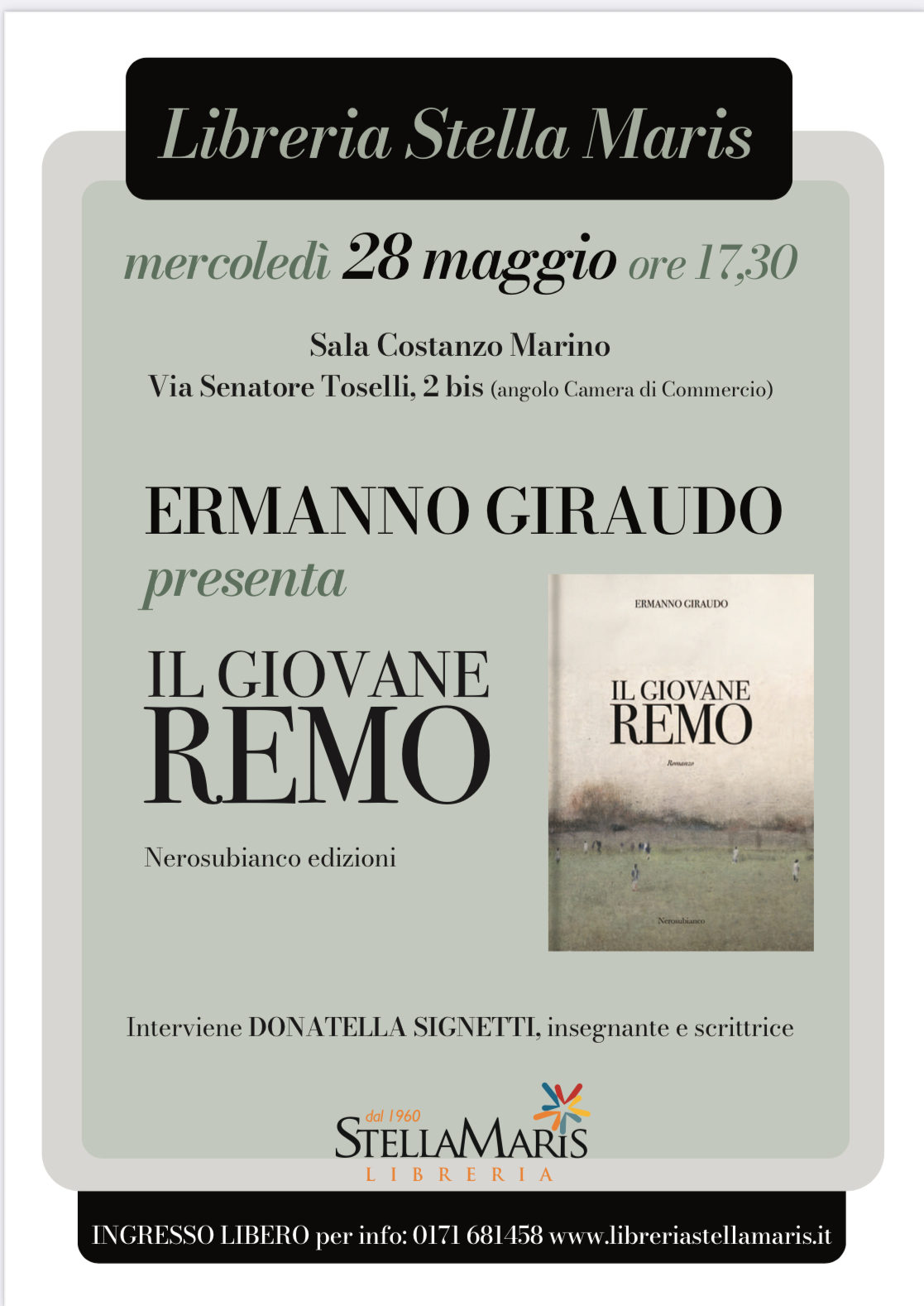 presentazione libro ermanno giraudo
