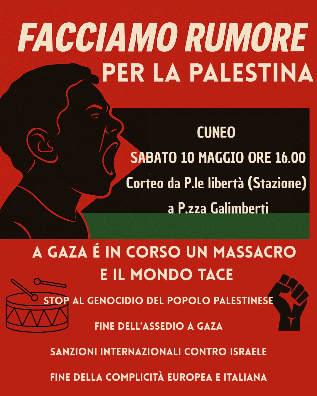 Facciamo rumore per la Palestina