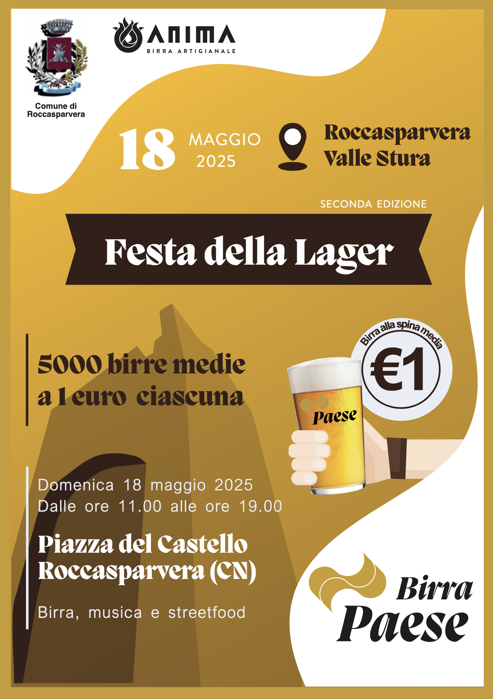 Festa della Lager 5000 birre medie a 1 euro