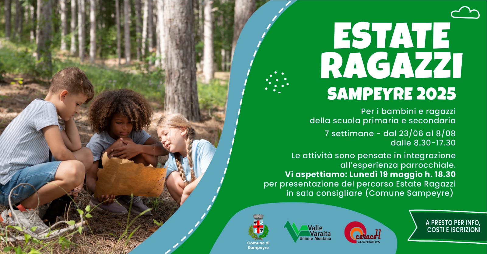 estate ragazzi sampeyre
