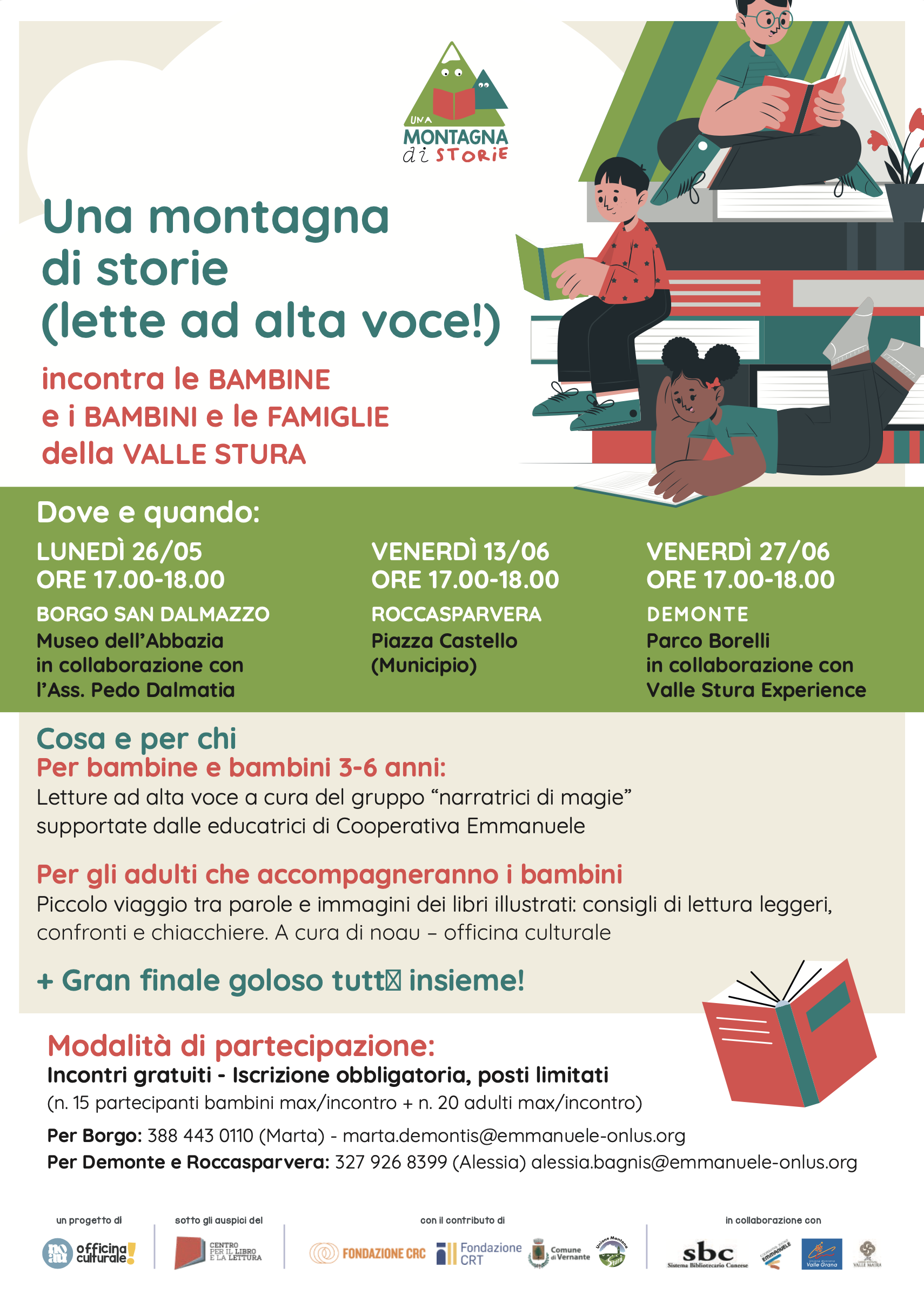 Una montagna di storie (lette ad alta voce!)
