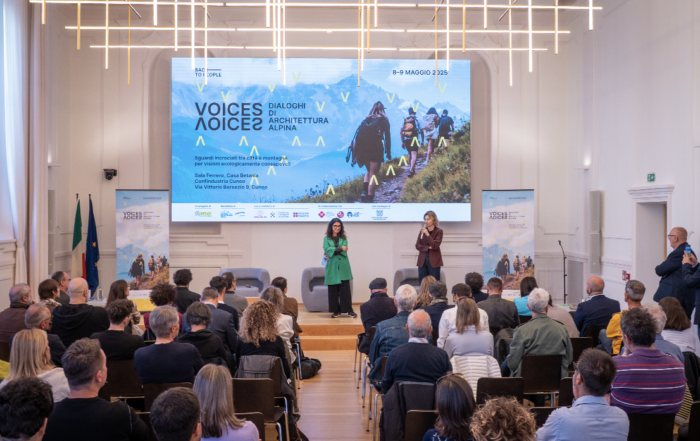 "Voices": a Cuneo dialoghi sull'architettura alpina con uno sguardo al futuro