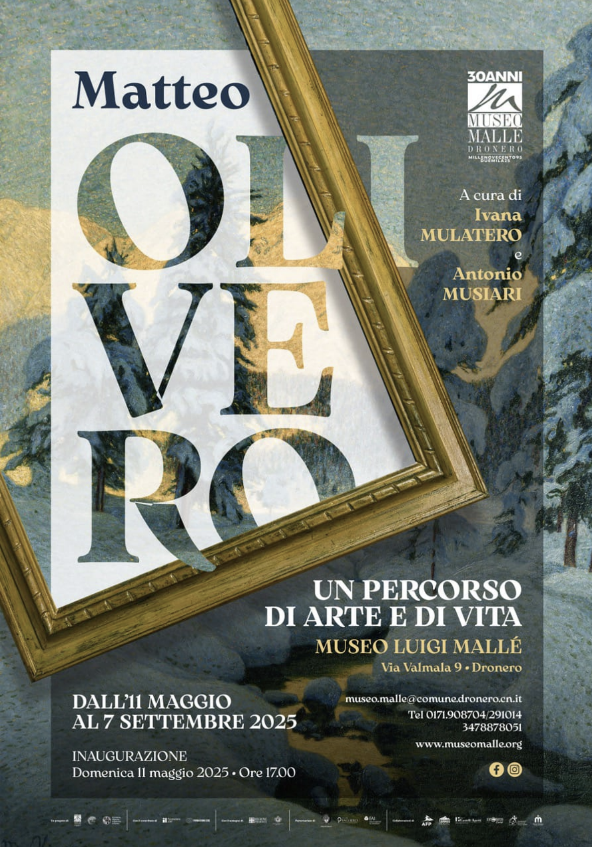 matteo olivero dronero mostra 2025