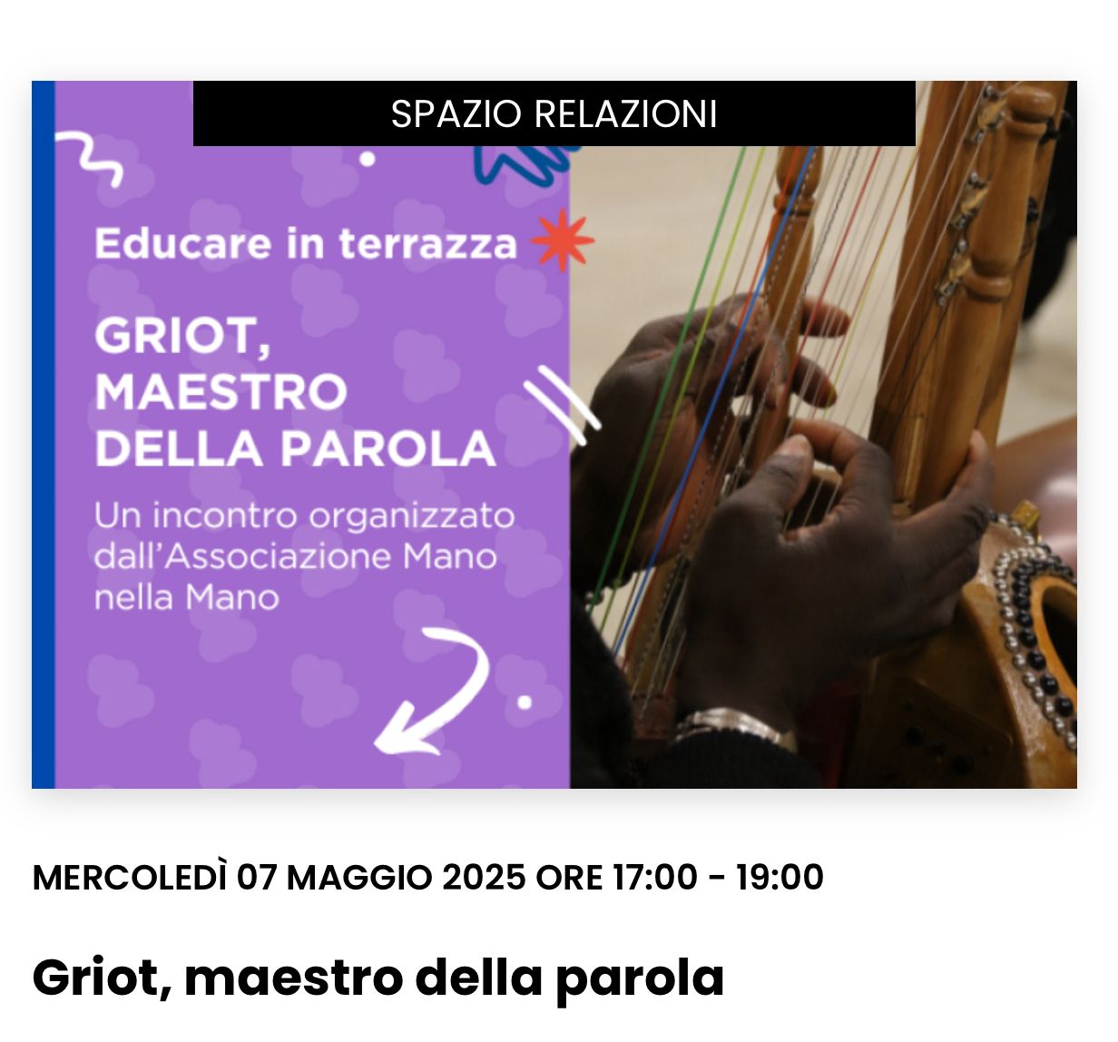 Griot - maestro della parola