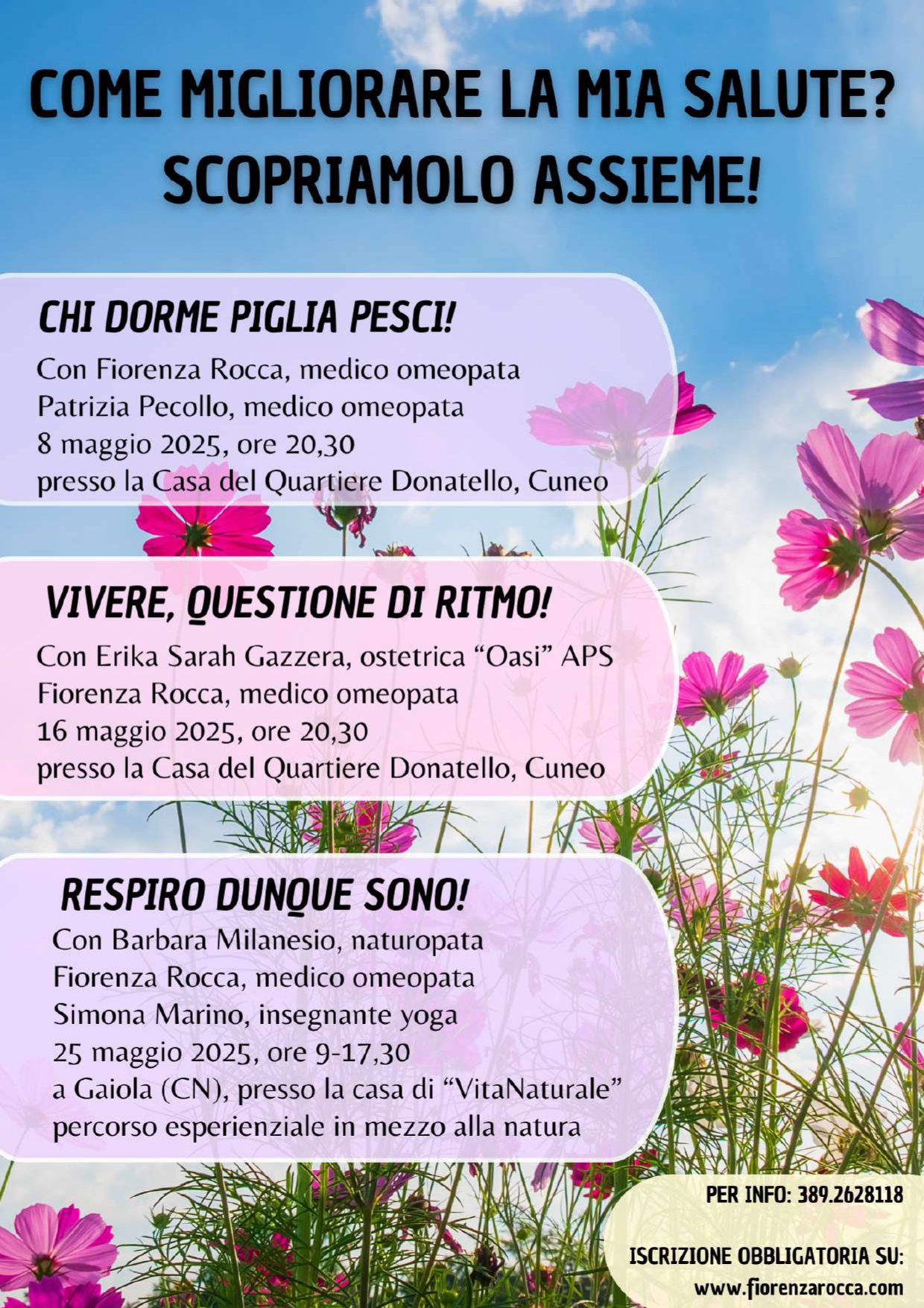 Serata di prevenzione sanitaria