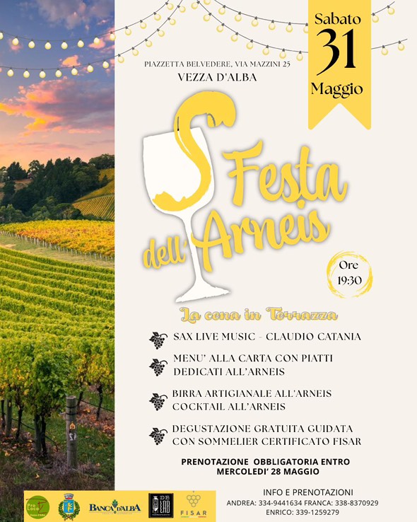 vezza d'alba festa arneis