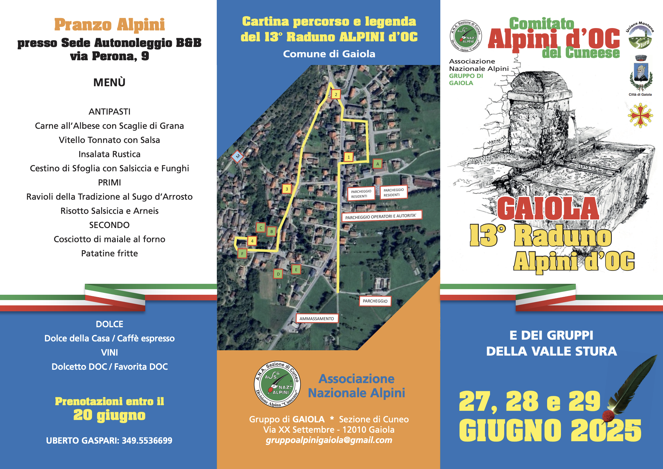 13 Raduno Alpini DOc a Gaiola