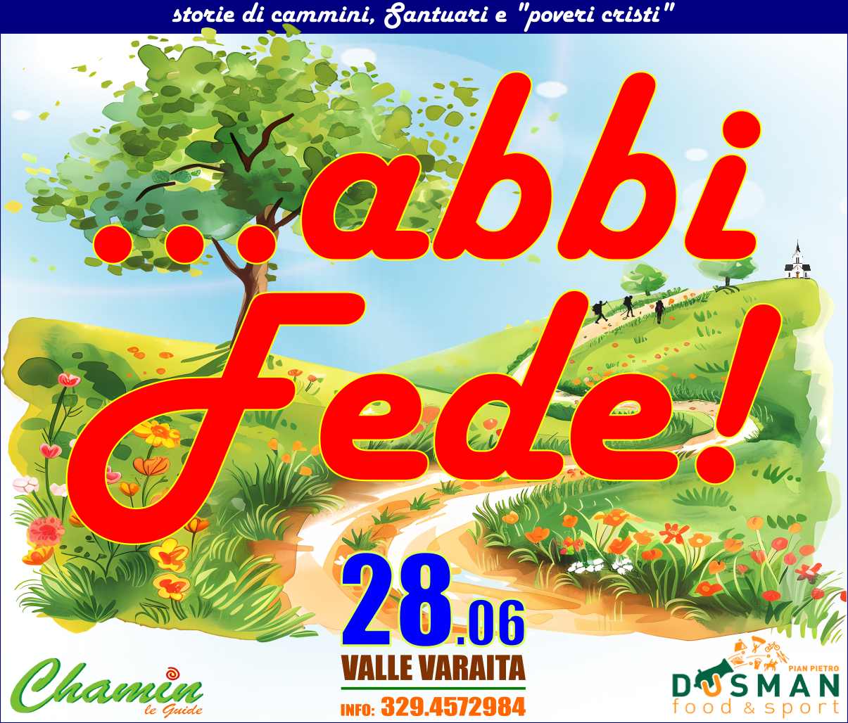 escursione chamin abbi fede giugno 2025