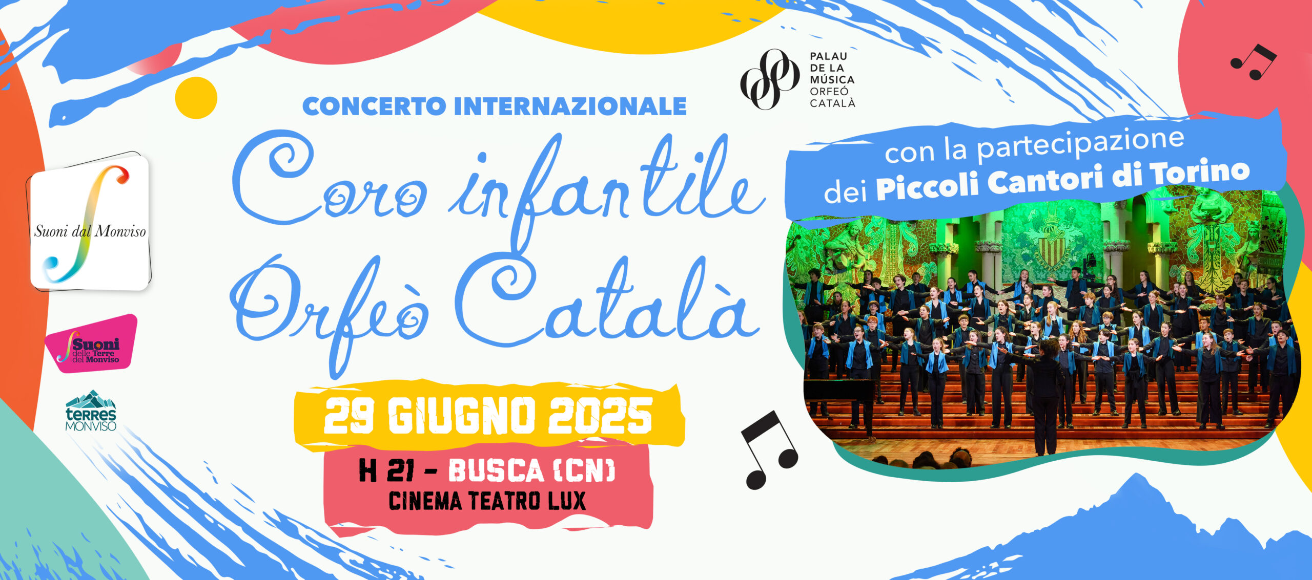 Concerto internazionale Coro Infantile Orfeò Català