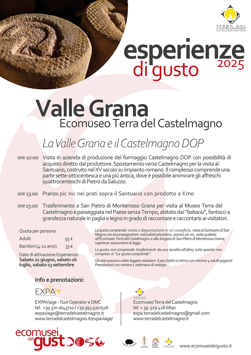 Esperienze di gusto in Valle Grana