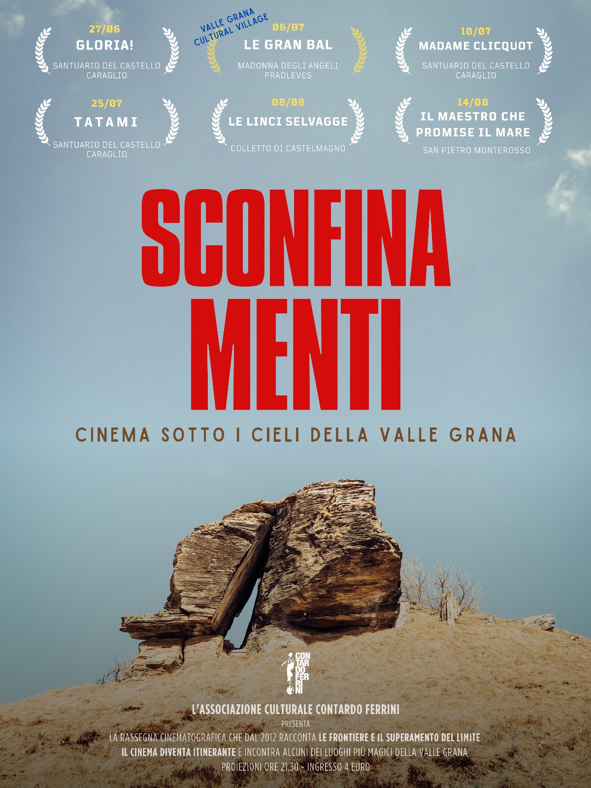 Sconfinamenti 2025 al via: questo venerdì “Gloria!” al Santuario del Castello di Caraglio