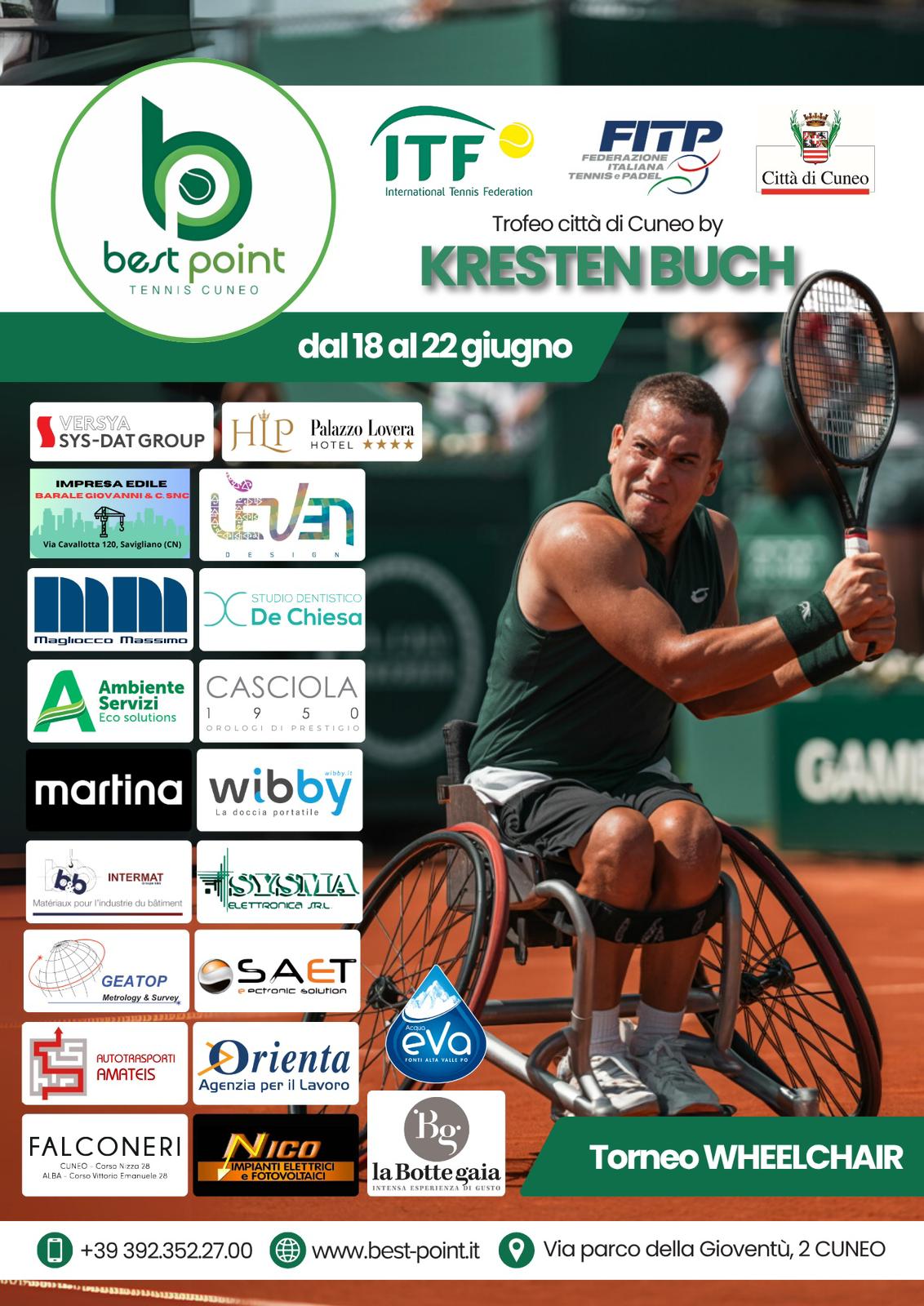 Trofeo di Tennis Città di Cuneo - Torneo Wheelchair