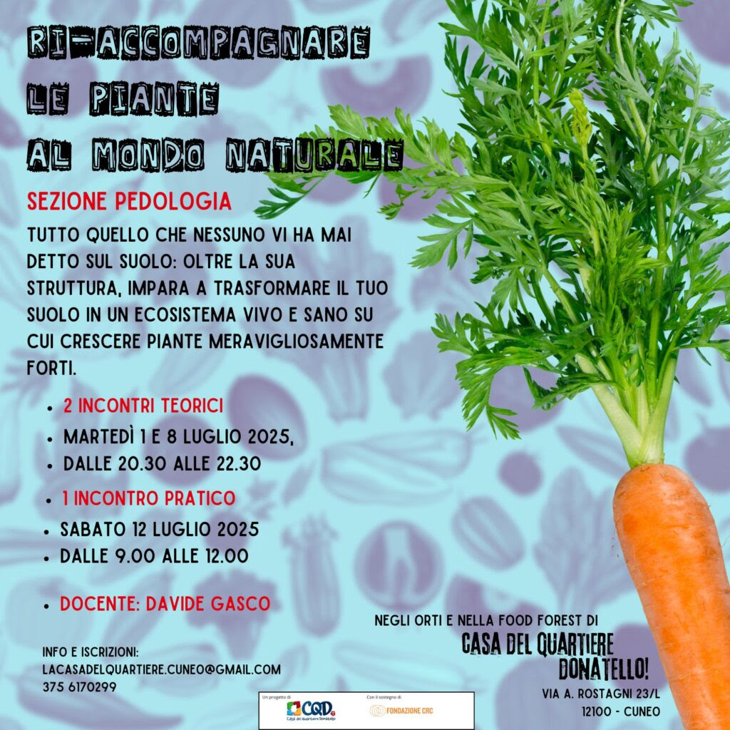 Ri-accompagnare le piante al mondo naturale. Parte II