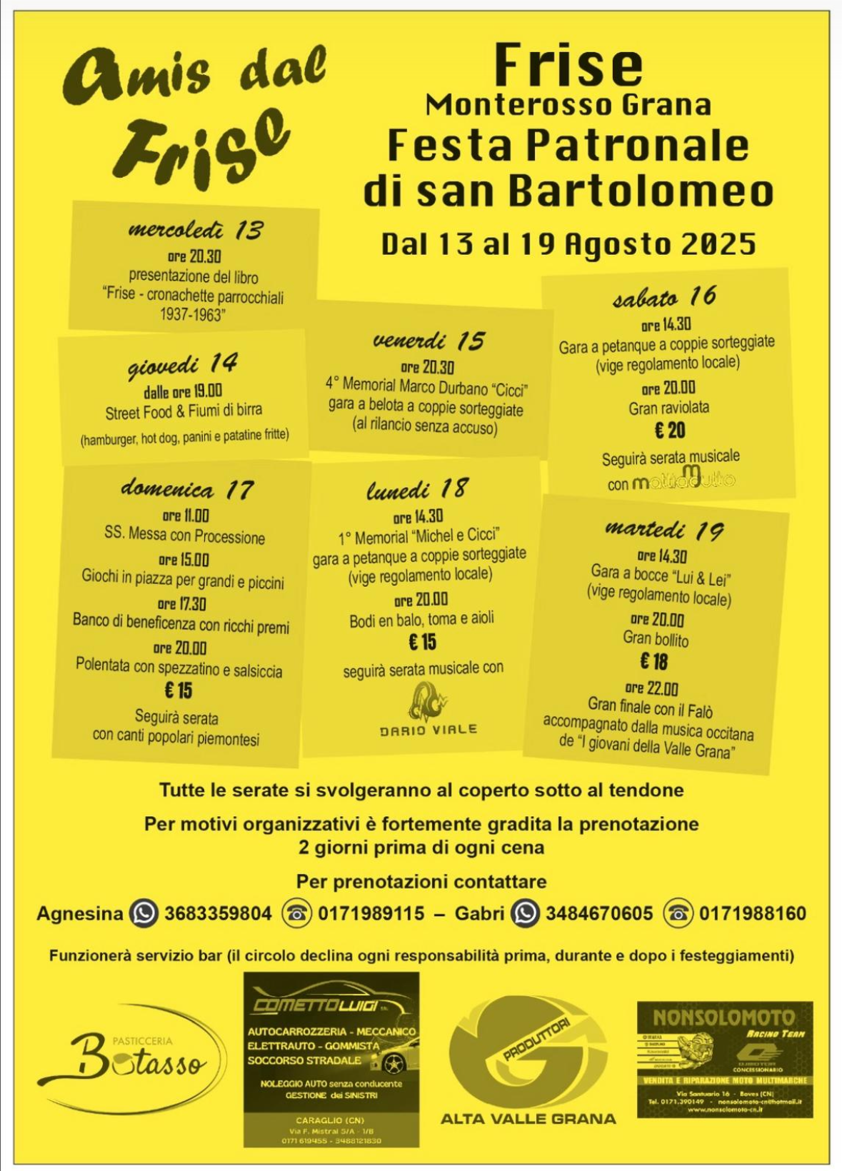 Festa patronale di San Bartolomeo