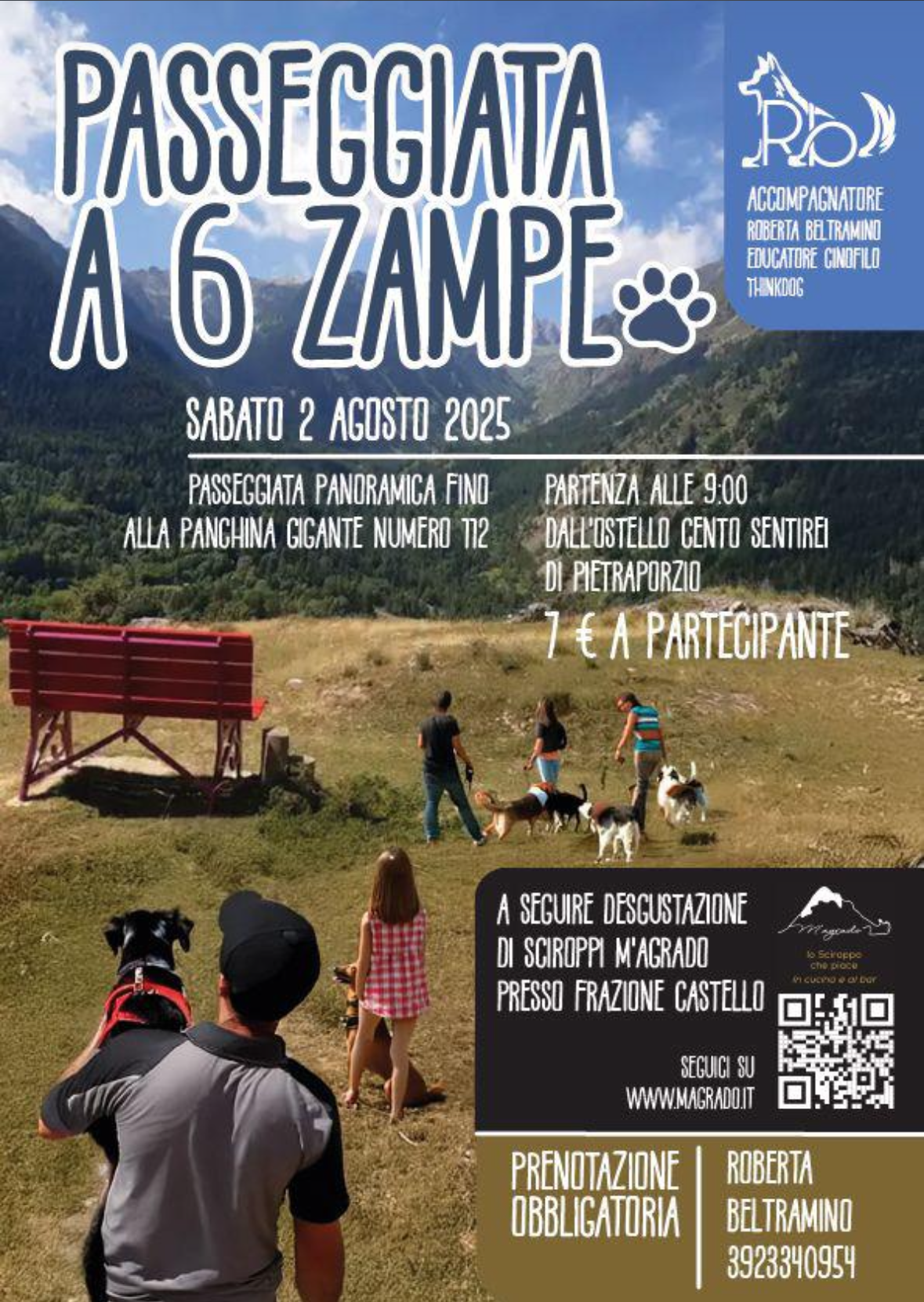 Passeggiata a 6 zampe