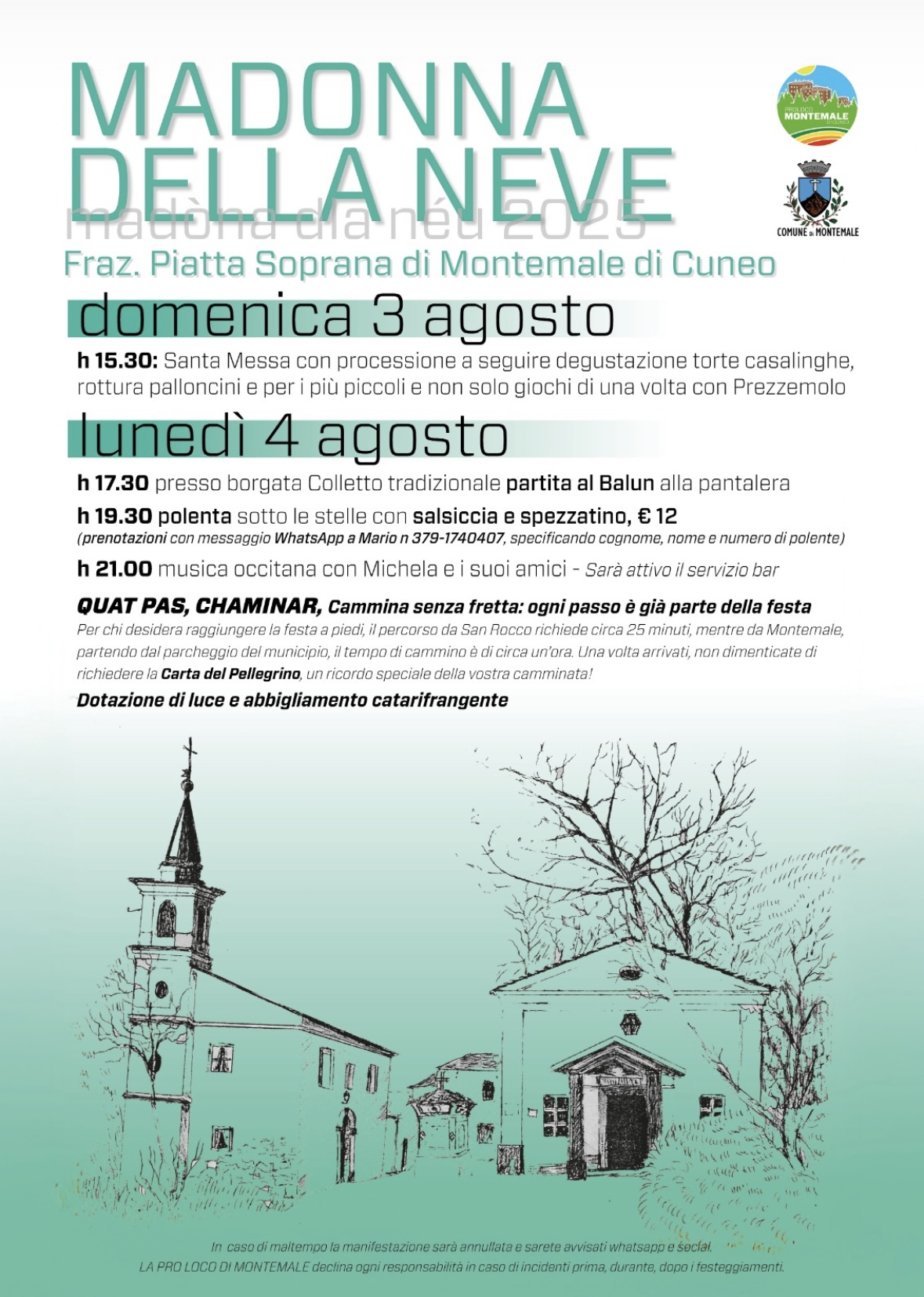 Festa alla Madonna della Neve