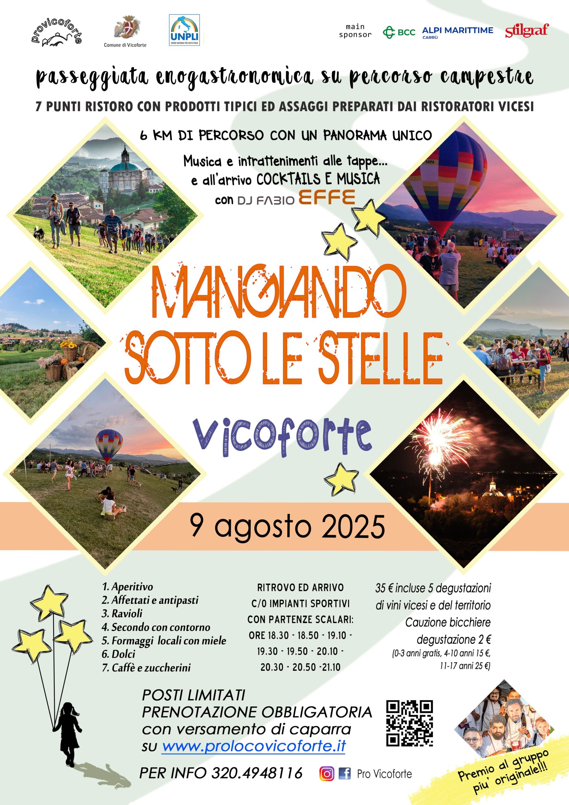 MANGIANDO SOTTO LE STELLE 2025