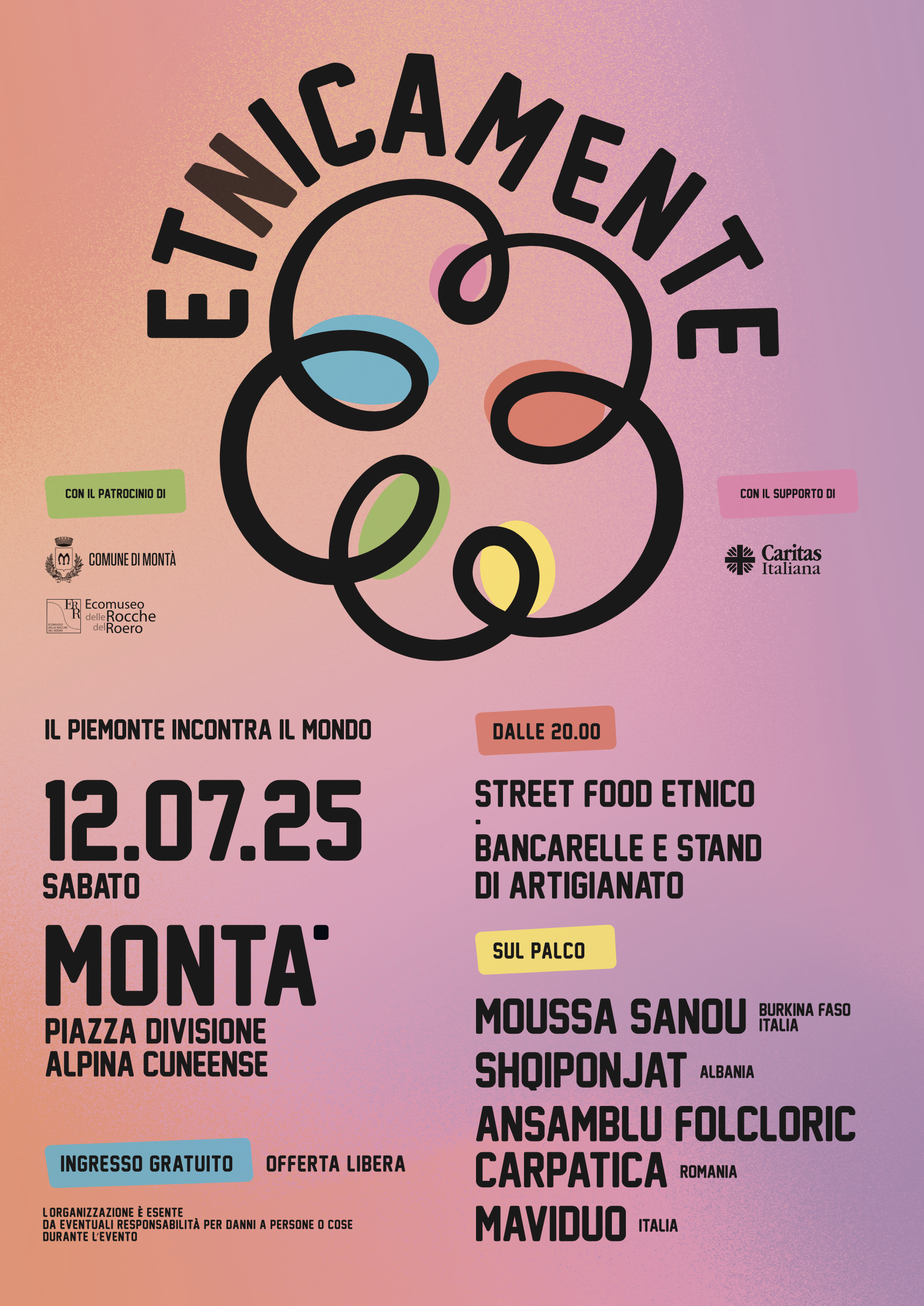 Etnicamente 12 luglio 2025