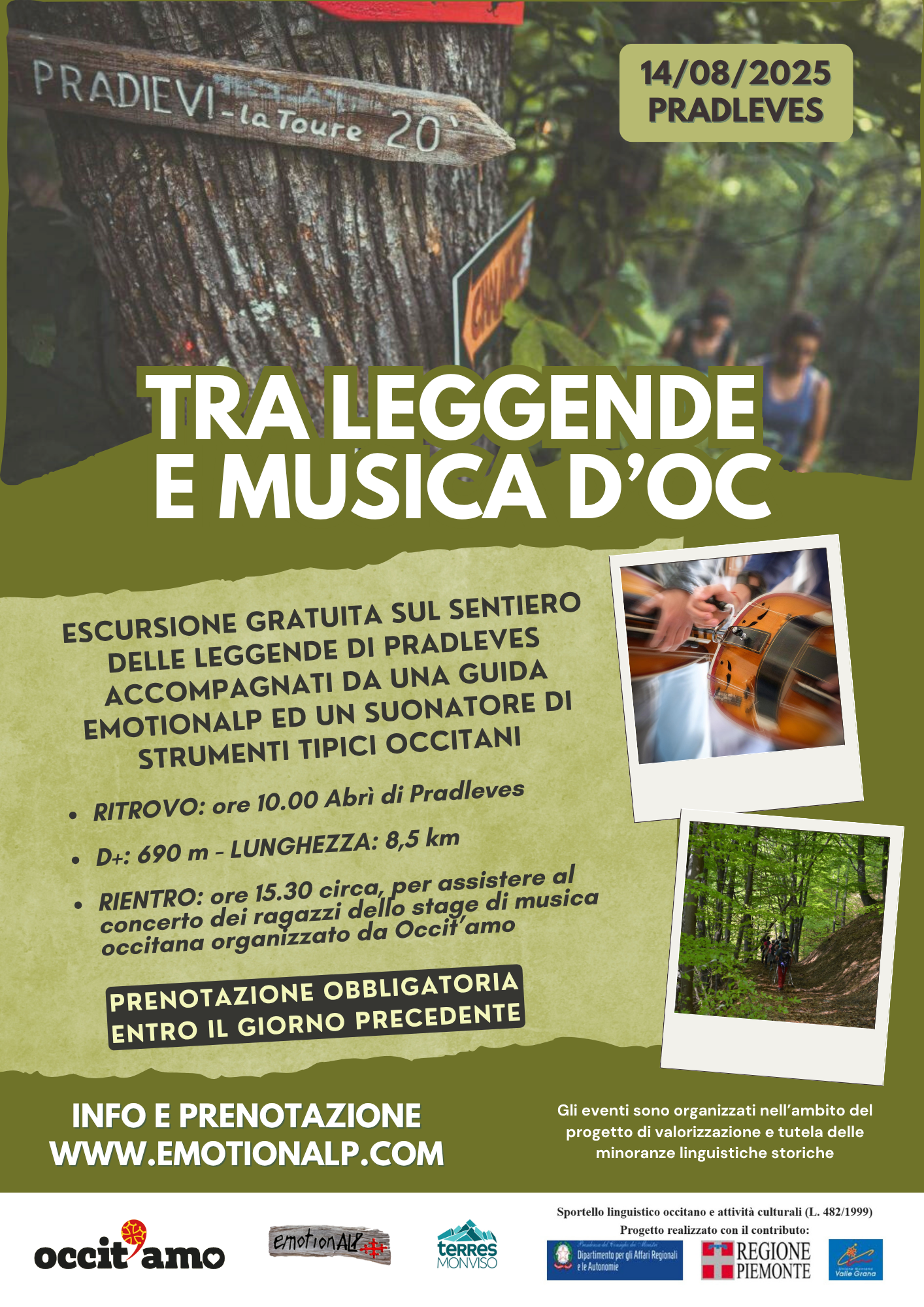 Tra leggende e musica d'oc