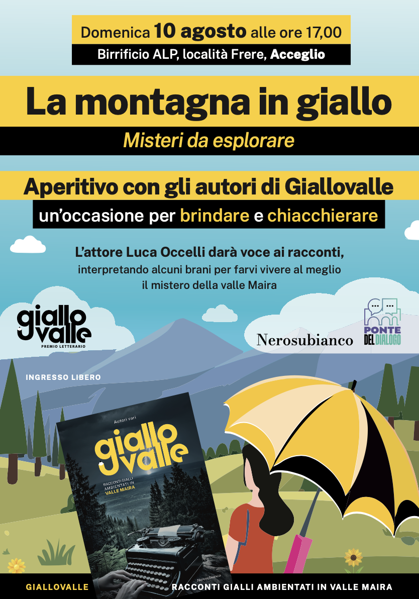 Aperitivo con gli autori di Giallovalle