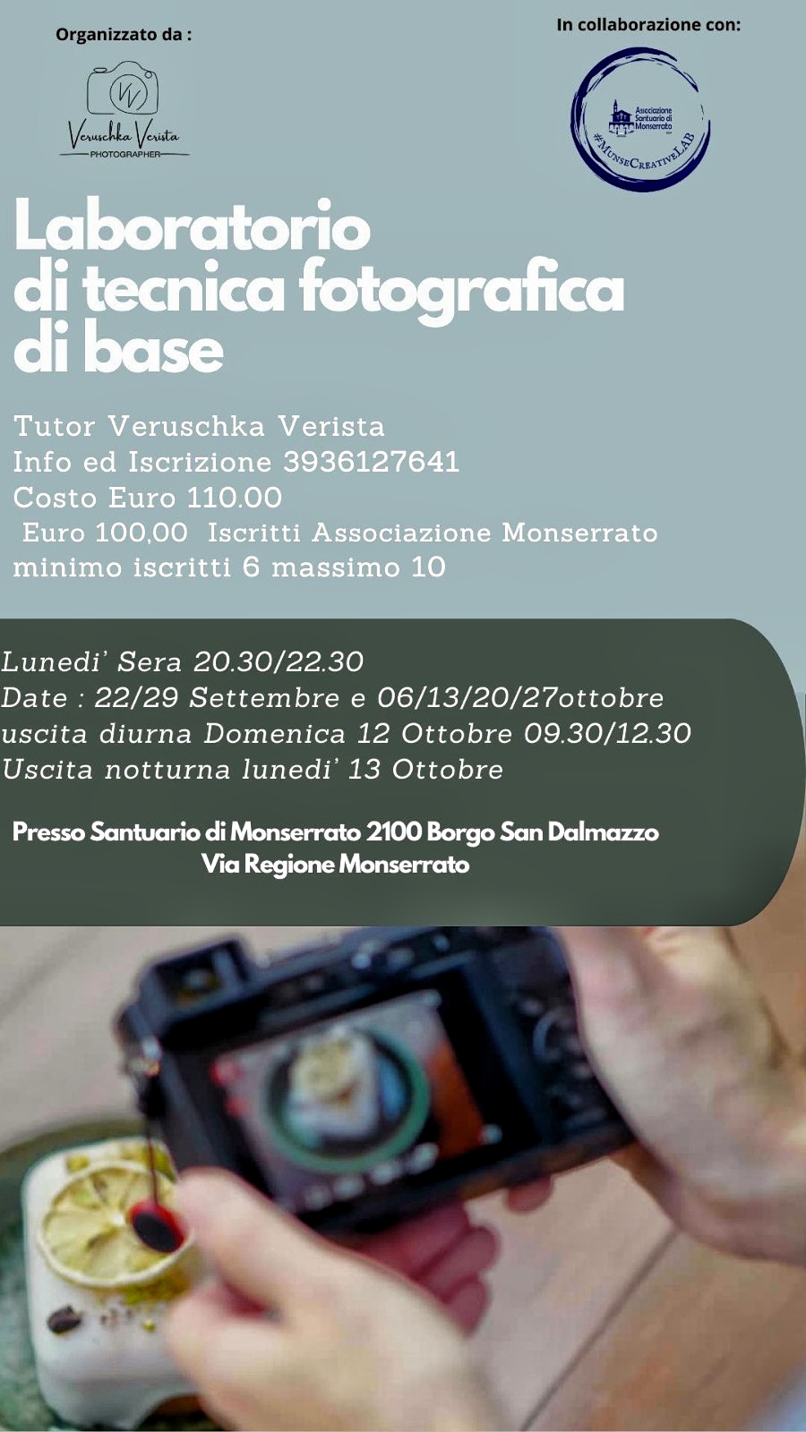 corso di fotografia cuneo