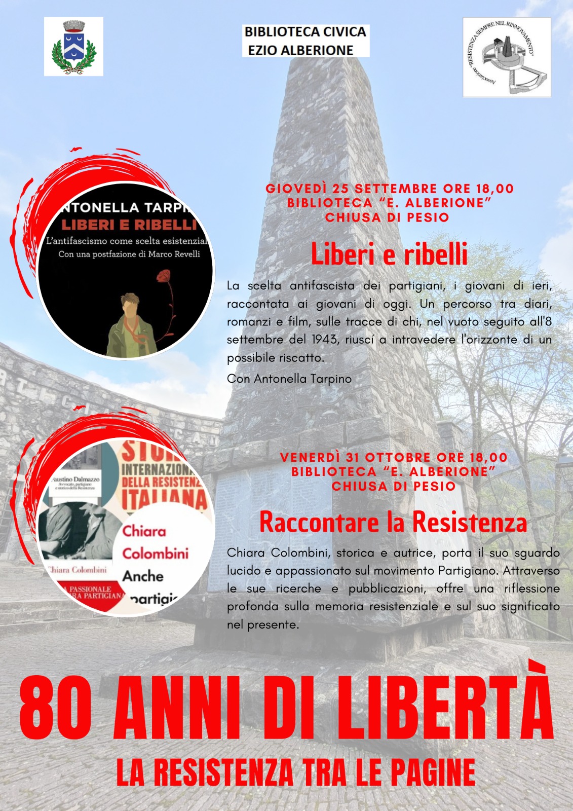 80 resistenza chiusa di pesio