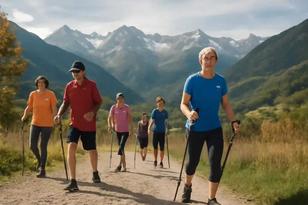 Raduni di Nordic Walking tra Alpi Marittime e Valle Stura: benefici concreti anche per chi comincia da zero