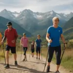 Raduni di Nordic Walking tra Alpi Marittime e Valle Stura: benefici concreti anche per chi comincia da zero