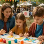 Cosa fare con i bambini a una sagra artistica? Attività e laboratori che li entusiasmeranno