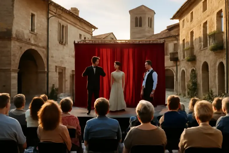 Tour teatrale itinerante in provincia di Cuneo: i borghi che si trasformano in palcoscenici a cielo aperto