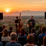 Eventi musicali all’aperto con vista panoramica a Cuneo: le location da cui godersi tramonti e note