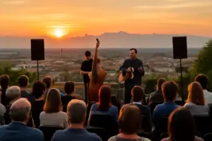 Eventi musicali all’aperto con vista panoramica a Cuneo: le location da cui godersi tramonti e note