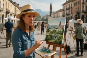 Cosa rende speciali i festival di pittura all’aperto a Cuneo? L’elemento che fa la differenza