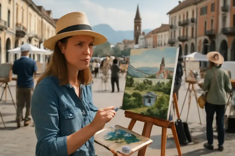 Cosa rende speciali i festival di pittura all’aperto a Cuneo? L’elemento che fa la differenza