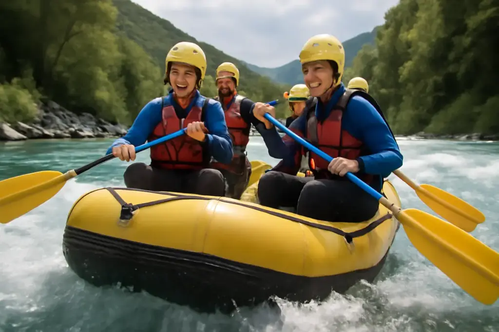 Ci sono eventi outdoor per chi vuole provare il rafting? Scopri dove trovare corsi e discese guidate adatte anche ai principianti