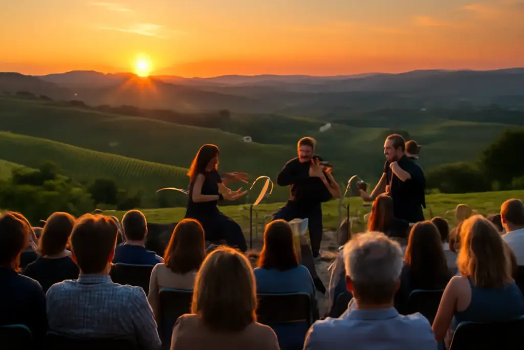 Concerto al tramonto sulle Langhe cuneesi: perché partecipare regala una magia tutta da vivere