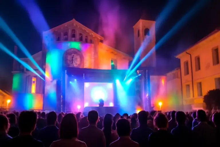 Dove assistere a spettacoli itineranti di musica e luci in provincia di Cuneo? Esperienze multisensoriali da non perdere